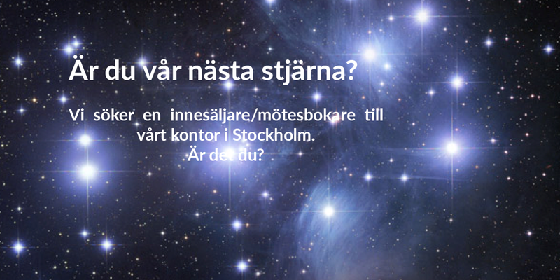 Innesäljare rekrytering stjärna