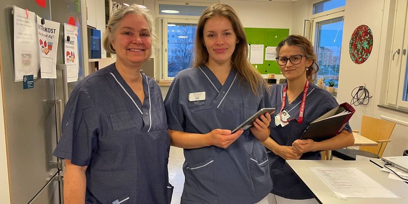 Södersjukhuset utvärderar Vätskemätning löpande under dagen